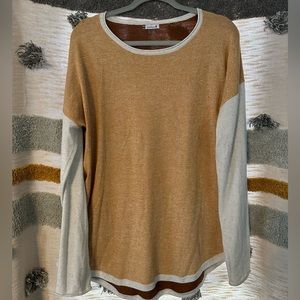 Smartwool Women's Shadow Pine Colorblock Crew Sweater - XL